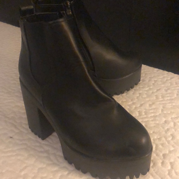 short platform shoes